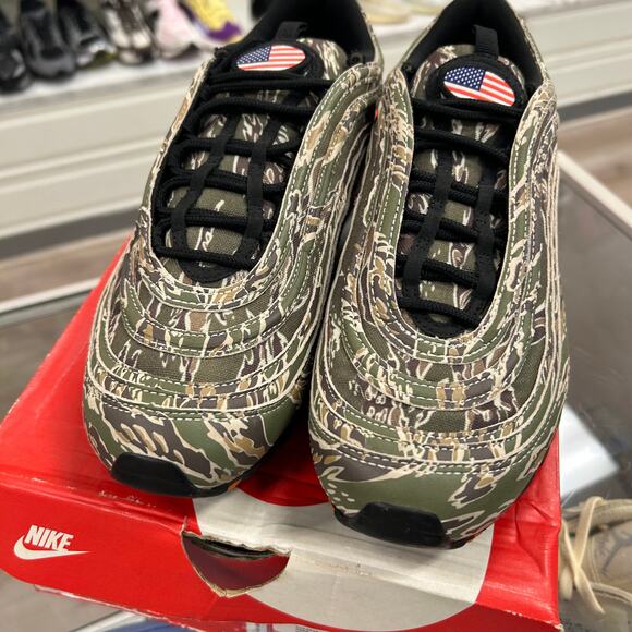 Nike Air Max 97 Country Camo (USA) size 10 pre owned - Picture 4 of 8
